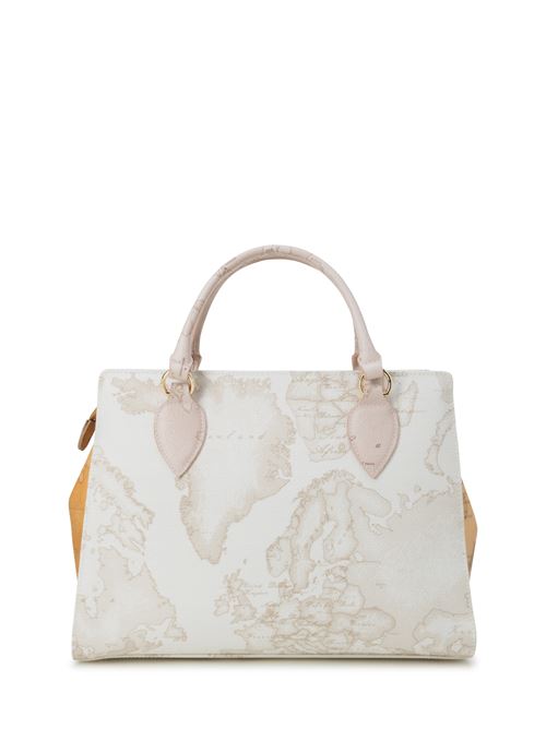 Geo White Handbag with shoulder strap ALVIERO MARTINI | LLA47GMIX0900